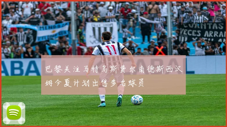 巴黎关注马特乌斯费尔南德斯西汉姆今夏计划出售多名球员